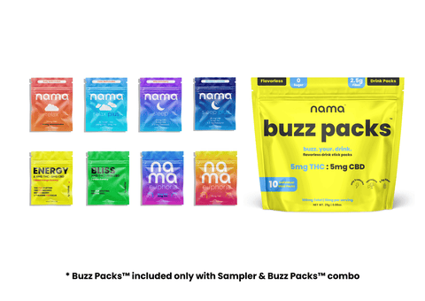 Buzz Packs™ [THC and CBD Powder Drink Mix]