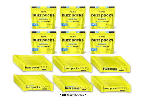 Buzz Packs™ [THC and CBD Powder Drink Mix]